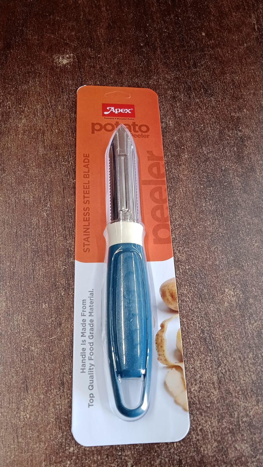 Apex Stainless Steel Blade Potato Peeler (1 Pc) Apex Stainless Steel Blade Potato Peeler (1 Pc)